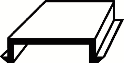 A P PRODUCTS 011-355 SCREW COVER 8' ELIXIRBLACK